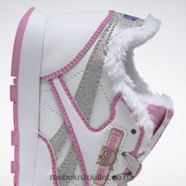 Ftwr White/Icono Pink 2B46261443 Peppa Pig Classic Leather Shoes - Preschool Reebok Kids