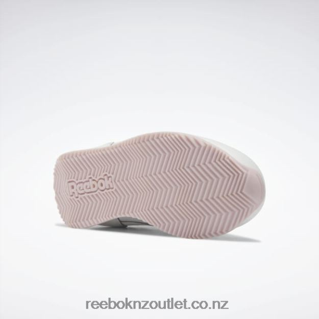 Ftwr White/Pixel Pink 2B46261446 Royal Classic Jog 3 Shoes - Preschool Reebok Kids