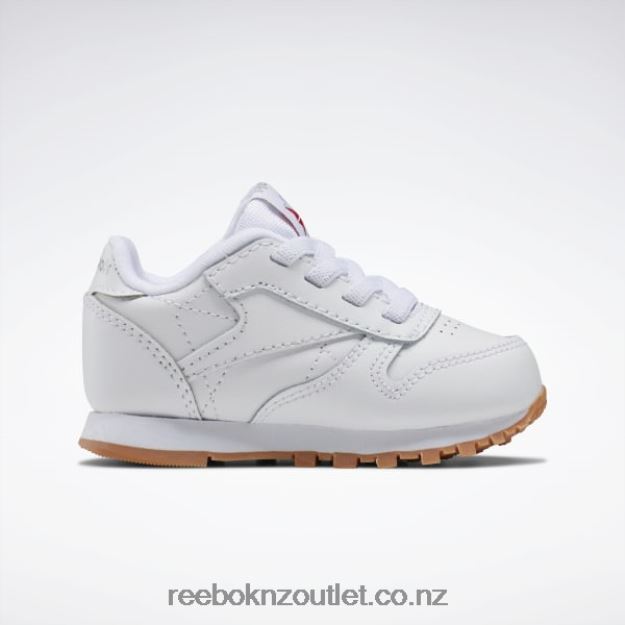 Ftwr White/Reebok Rubber Gum-02 2B46261448 Classic Leather Shoes - Toddler Reebok Kids