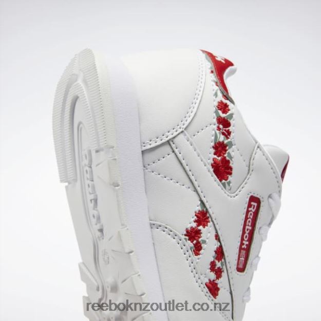 Ftwr White/Vector Red 2B46261440 Classic Leather Shoes - Preschool Reebok Kids