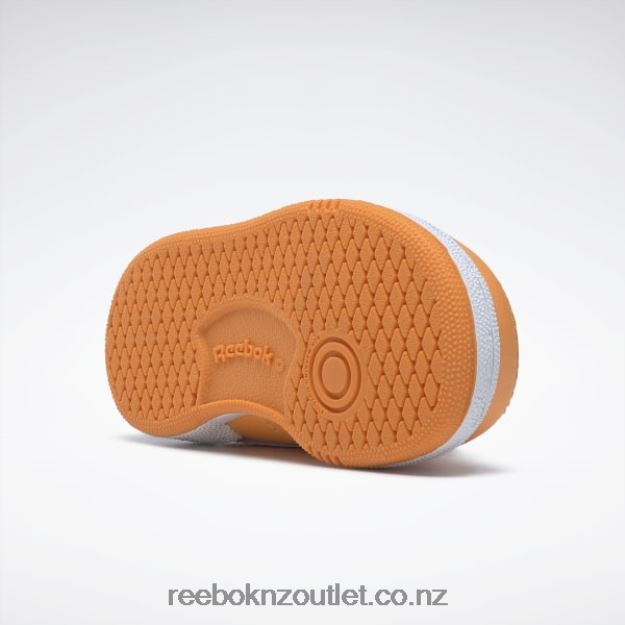 Maximum Orange/Hazard Orange/Semi Future Teal 2B46261412 Peppa Pig Club C Shoes - Toddler Reebok Kids