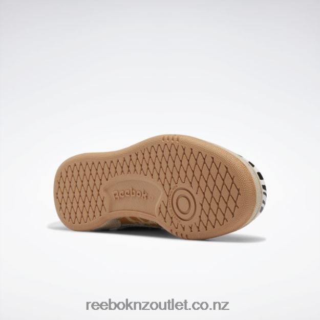 Oatmeal/Sand Stone/Soft Camel 2B46261418 National Geographic Club C Shoes - Preschool Reebok Kids