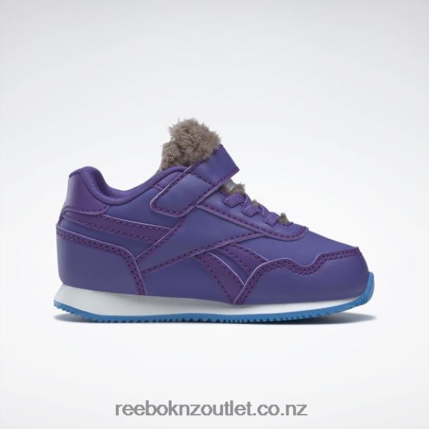 Pushy Purple/Magic Purple/Energy Blue 2B46261423 Peppa Pig Classic Jogger 3 1V Shoes - Toddler Reebok Kids