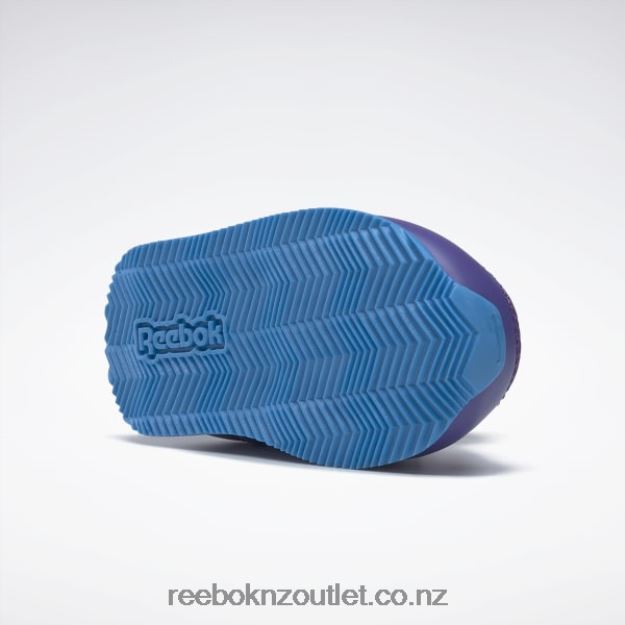 Pushy Purple/Magic Purple/Energy Blue 2B46261423 Peppa Pig Classic Jogger 3 1V Shoes - Toddler Reebok Kids