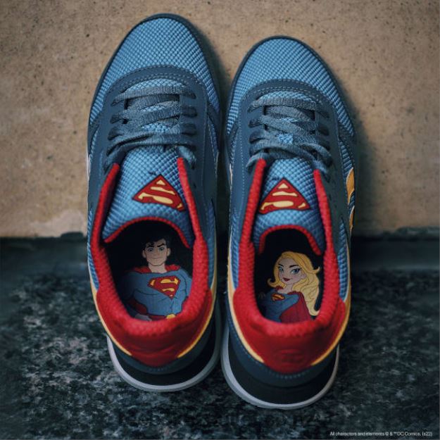 Upbeat Blue/Redtastic/Hazy Yellow 2B46261390 DC Classic Leather Shoes - Grade School Reebok Kids