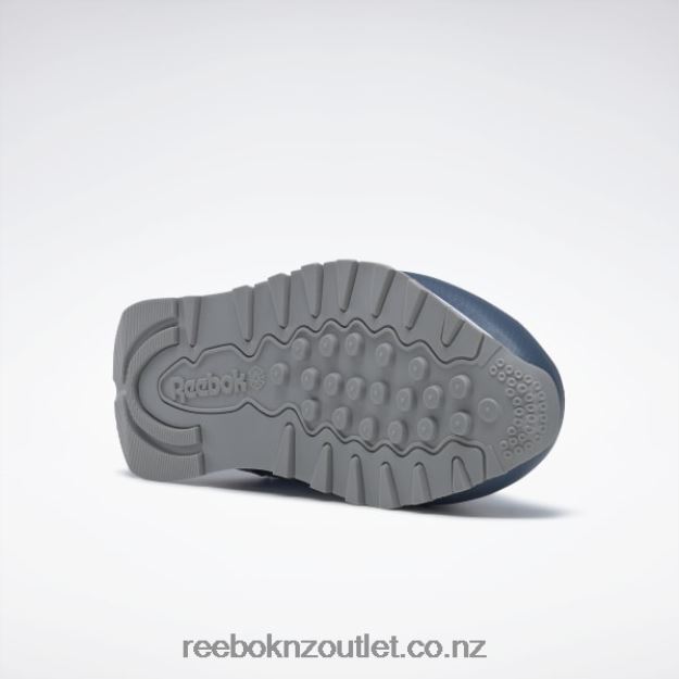 Upbeat Blue/Redtastic/Hazy Yellow 2B46261390 DC Classic Leather Shoes - Grade School Reebok Kids