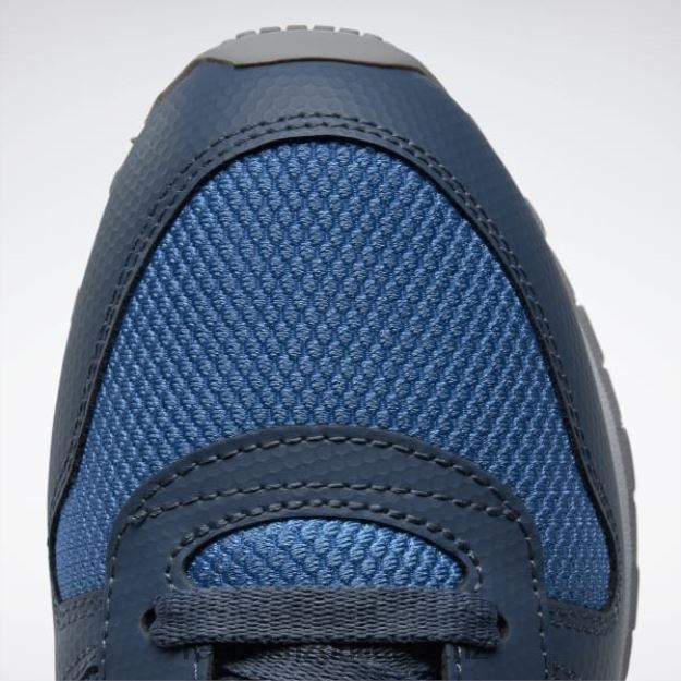 Upbeat Blue/Redtastic/Hazy Yellow 2B46261390 DC Classic Leather Shoes - Grade School Reebok Kids