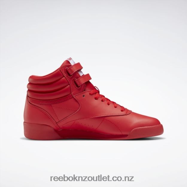Vector Red/Ftwr White 2B46261413 Freestyle Hi Shoes - Grade School Reebok Kids