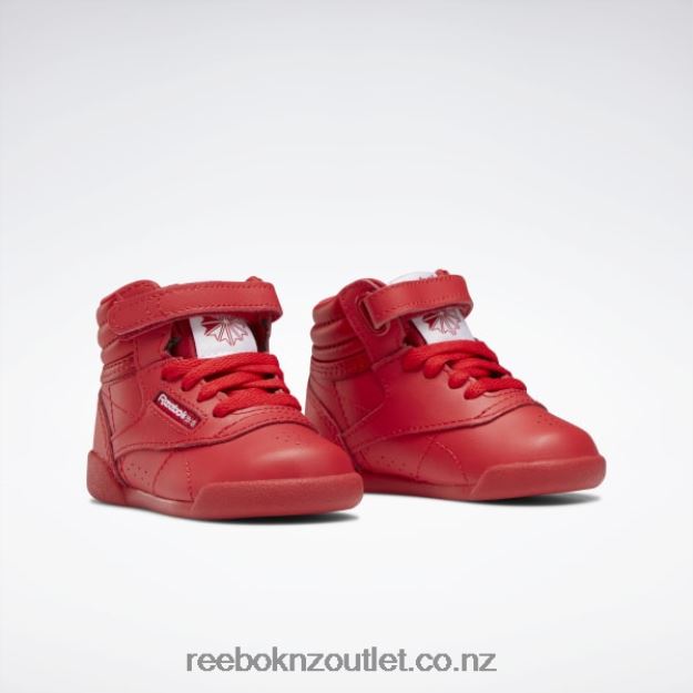 Vector Red/Ftwr White 2B46261449 Freestyle Hi Shoes - Toddler Reebok Kids