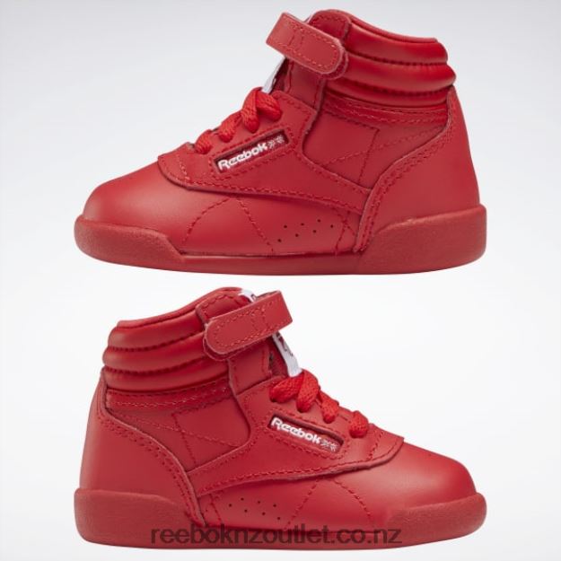 Vector Red/Ftwr White 2B46261449 Freestyle Hi Shoes - Toddler Reebok Kids