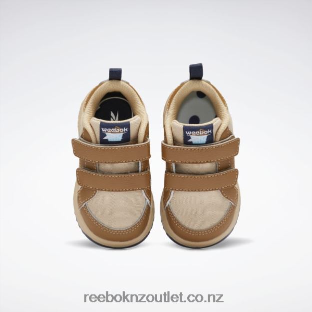 Wild Brown/Sahara/Vector Navy 2B46261438 Weebok Clasp Low Shoes - Toddler Reebok Kids