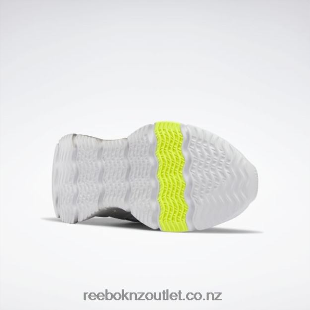 Cold Grey 4/Core Black/Acid Yellow 2B46261382 Zig Dynamica 2 Shoes - Preschool Reebok Kids
