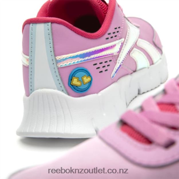 Icono Pink/Sharp Pink/Ftwr White 2B46261405 Peppa Pig Zig Dynamica 2 Shoes - Preschool Reebok Kids
