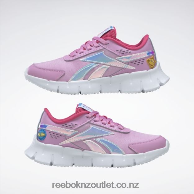 Icono Pink/Sharp Pink/Ftwr White 2B46261405 Peppa Pig Zig Dynamica 2 Shoes - Preschool Reebok Kids