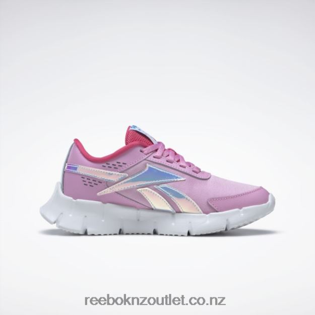 Icono Pink/Sharp Pink/Ftwr White 2B46261405 Peppa Pig Zig Dynamica 2 Shoes - Preschool Reebok Kids