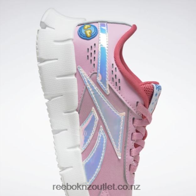 Icono Pink/Sharp Pink/Ftwr White 2B46261405 Peppa Pig Zig Dynamica 2 Shoes - Preschool Reebok Kids
