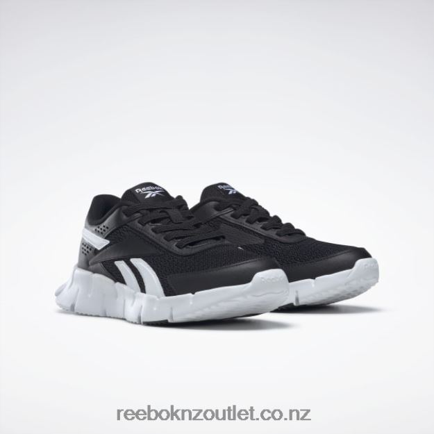 Core Black/Ftwr White 2B46261420 Zig Dynamica 2 Shoes - Preschool Reebok Kids