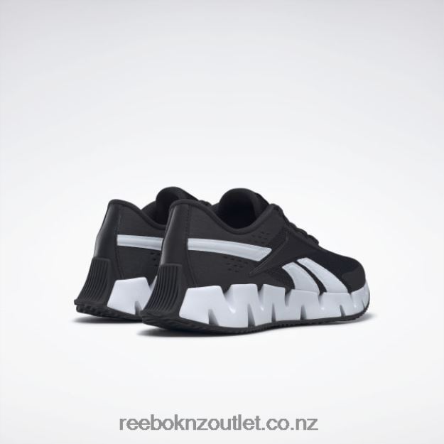 Core Black/Ftwr White/Pure Grey 5 2B46261388 Zig Dynamica 2 Shoes - Grade School Reebok Kids
