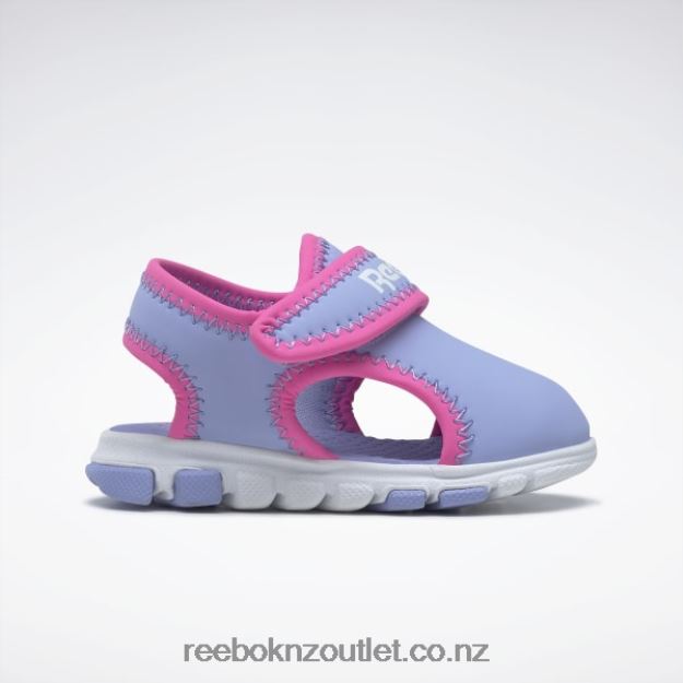 Lilac Glow 2B46261427 Wave Glider III Reebok Kids