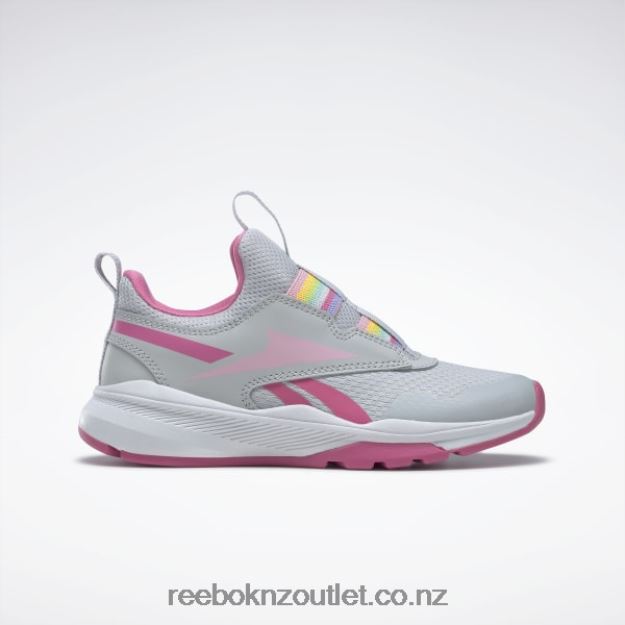 Pure Grey 2/True Pink/Ftwr White 2B46261439 XT Sprinter Slip-On Shoes - Preschool Reebok Kids