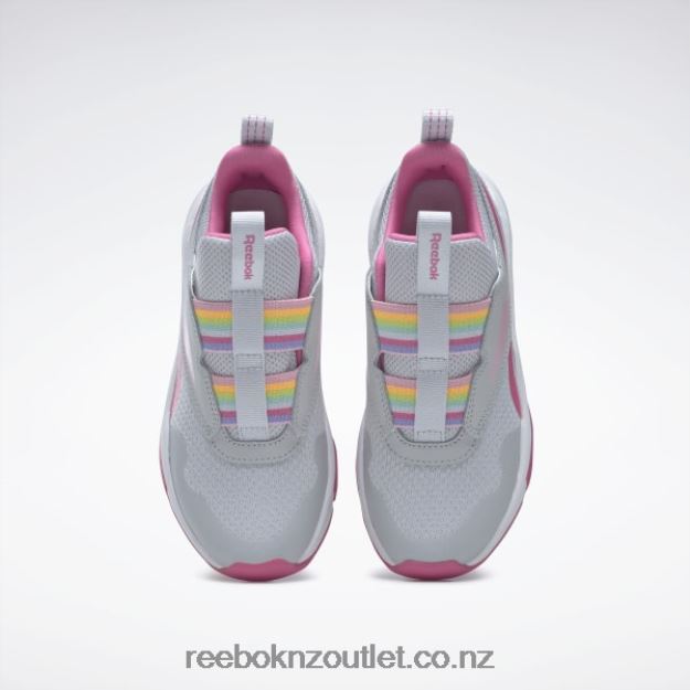 Pure Grey 2/True Pink/Ftwr White 2B46261439 XT Sprinter Slip-On Shoes - Preschool Reebok Kids