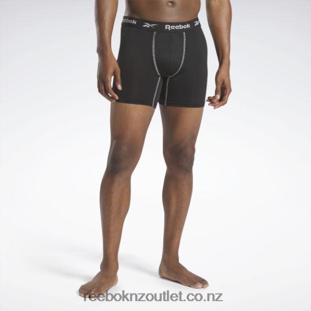 Multi 2B46261127 4-Pack Performance Boxer Briefs Reebok Men