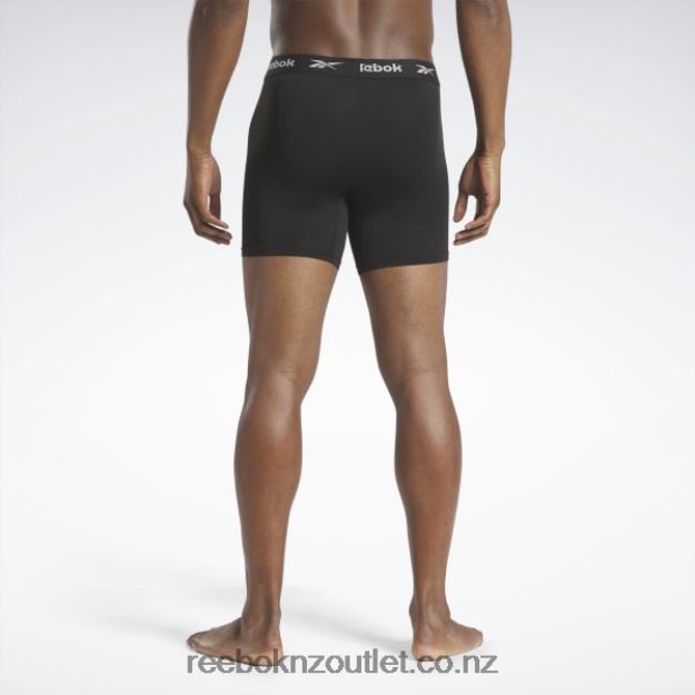 Multi 2B46261127 4-Pack Performance Boxer Briefs Reebok Men