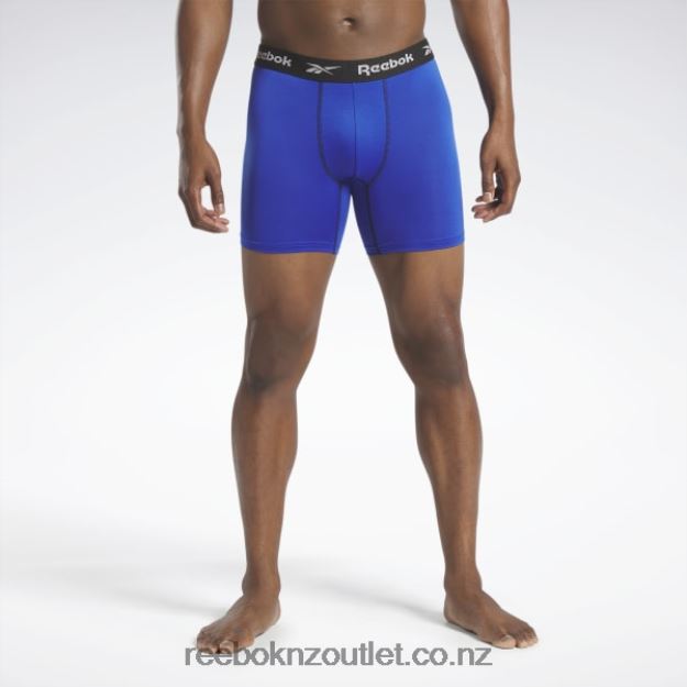 Multi 2B46261127 4-Pack Performance Boxer Briefs Reebok Men