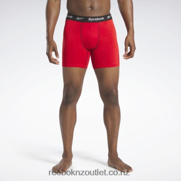 Multi 2B46261127 4-Pack Performance Boxer Briefs Reebok Men