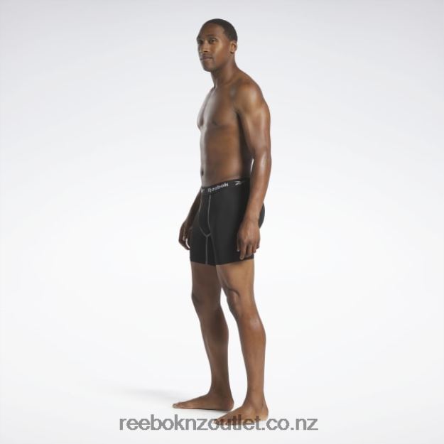 Multi 2B46261162 4-Pack Performance Boxer Briefs Reebok Men