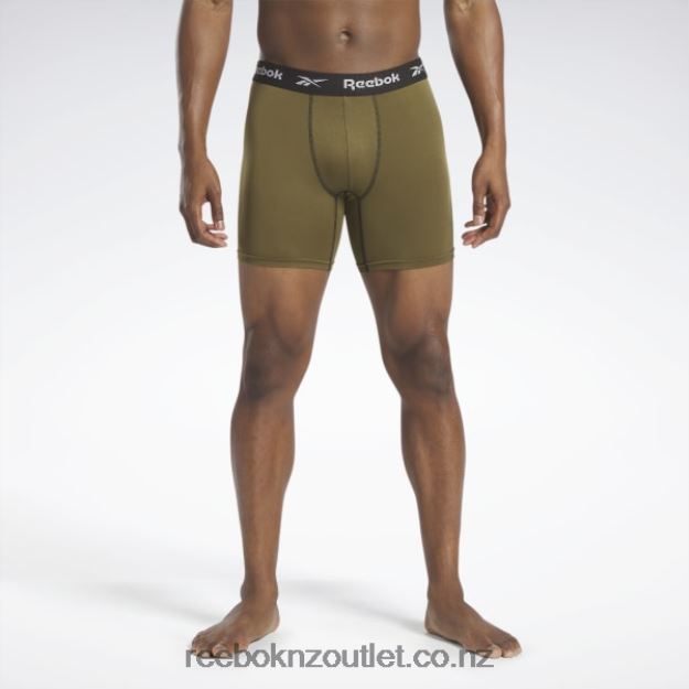Multi 2B46261162 4-Pack Performance Boxer Briefs Reebok Men