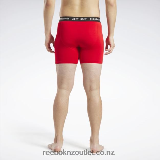 Multi 2B46261312 Performance Boxer Briefs (4 Pack) Reebok Men