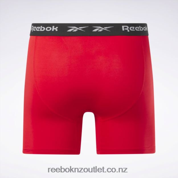 Multi 2B46261312 Performance Boxer Briefs (4 Pack) Reebok Men