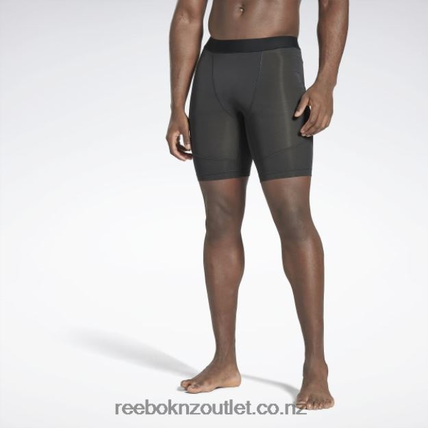 Night Black 2B46261360 Compression Briefs Reebok Men