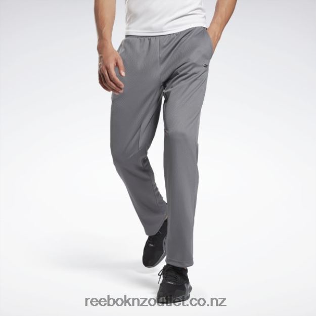 Grey 2B46261275 Workout Ready Pants Reebok Men