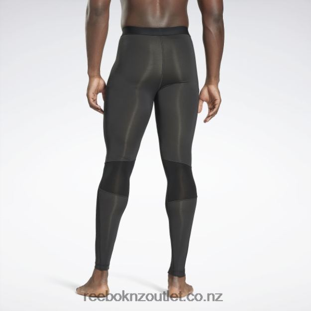 Night Black 2B46261187 Workout Ready Compression Tights Reebok Men