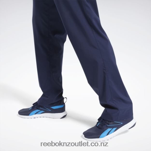 Vector Navy 2B46261093 Training Essentials Woven Unlined Pants Reebok Men
