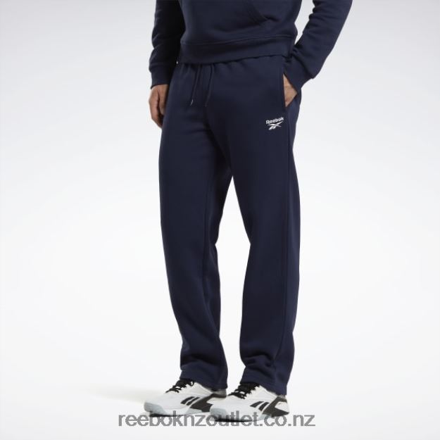 Vector Navy 2B46261137 Identity Open Hem Pants Reebok Men