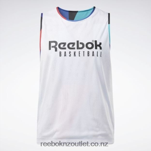 Vector Blue 2B46261310 City League Reversible Mesh Jersey Reebok Men