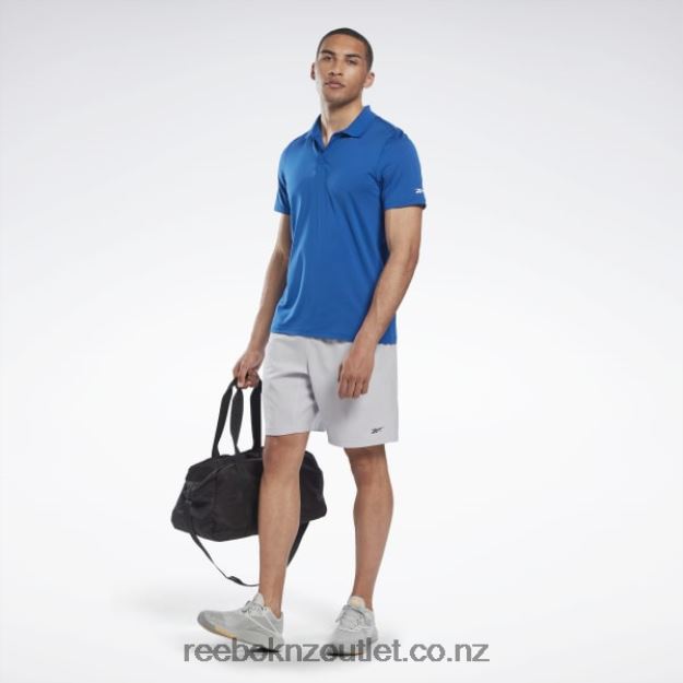 Vector Blue 2B46261256 Workout Ready Polo Shirt Reebok Men