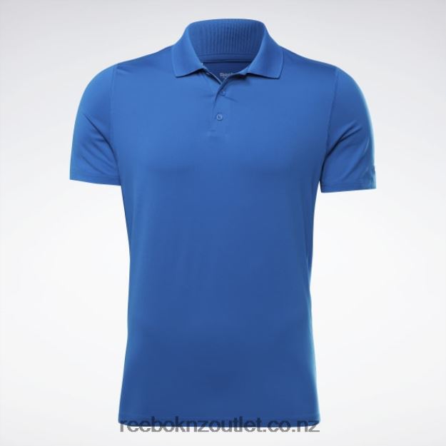 Vector Blue 2B46261256 Workout Ready Polo Shirt Reebok Men