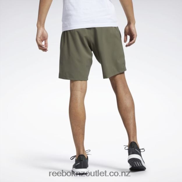 Army Green 2B46261106 Workout Ready Shorts Reebok Men