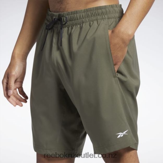 Army Green 2B46261106 Workout Ready Shorts Reebok Men