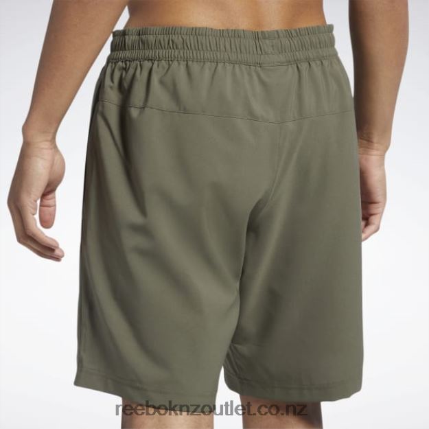 Army Green 2B46261106 Workout Ready Shorts Reebok Men