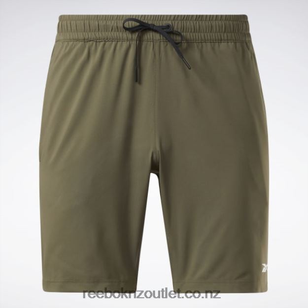 Army Green 2B46261106 Workout Ready Shorts Reebok Men