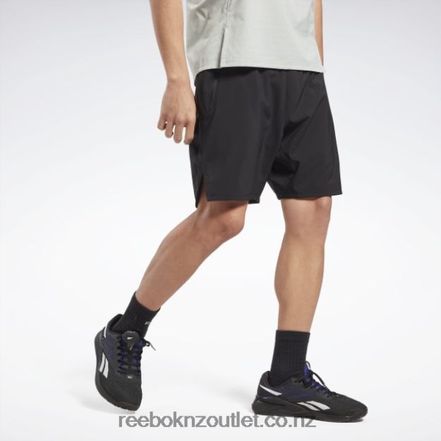 Black 2B46261145 Speed 3.0 Shorts Reebok Men