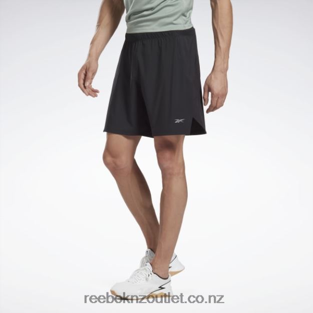 Black 2B46261153 Strength 3.0 Shorts Reebok Men