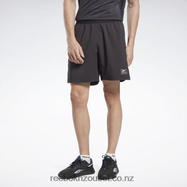 Black 2B46261284 Performance Certified StrengthShorts Reebok Men