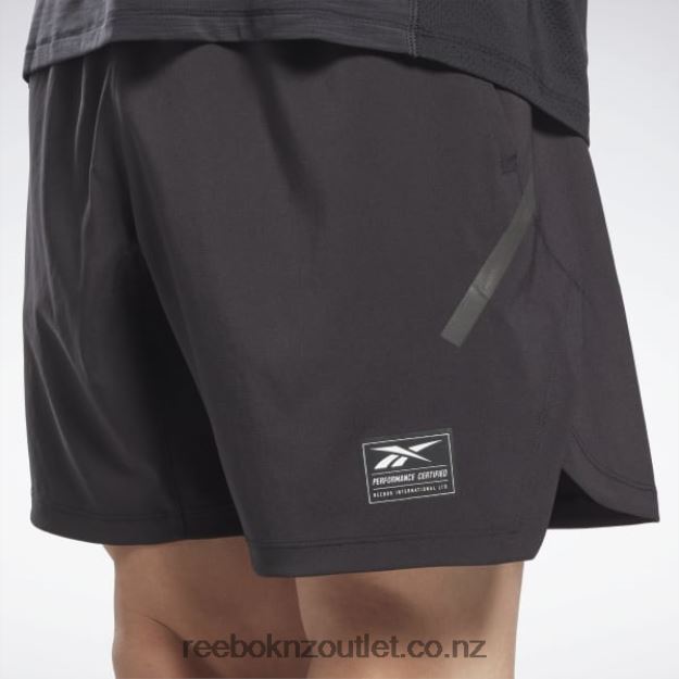 Black 2B46261284 Performance Certified StrengthShorts Reebok Men