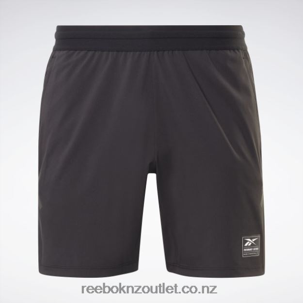 Black 2B46261284 Performance Certified StrengthShorts Reebok Men